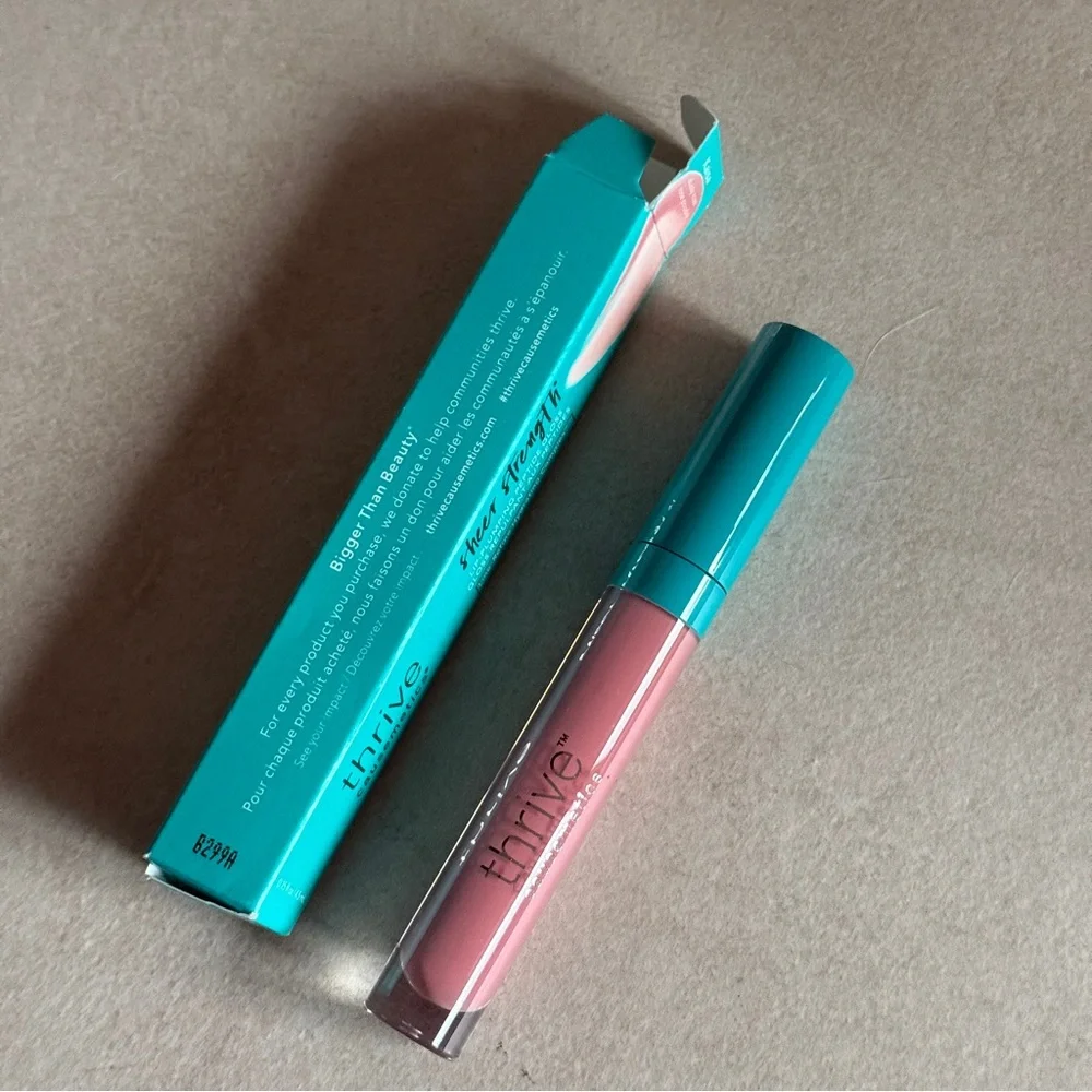 Thrive Causemetics Sheer Strength Lip Gloss “Kaisa” Dusty Rose